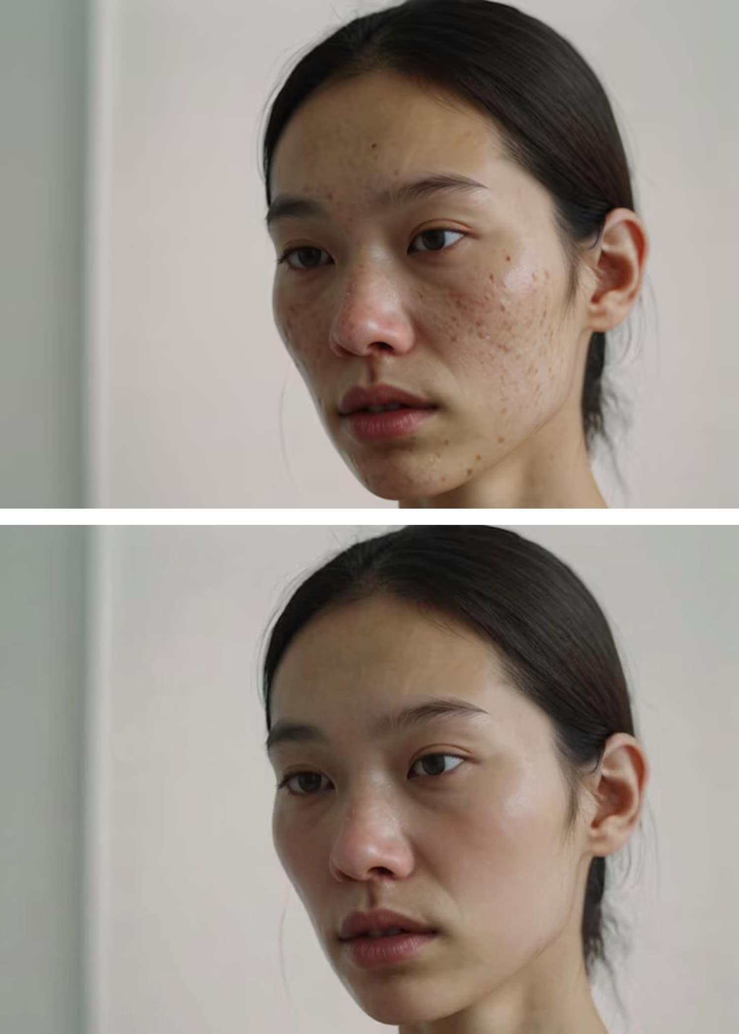 Free AI skin blemishes remover