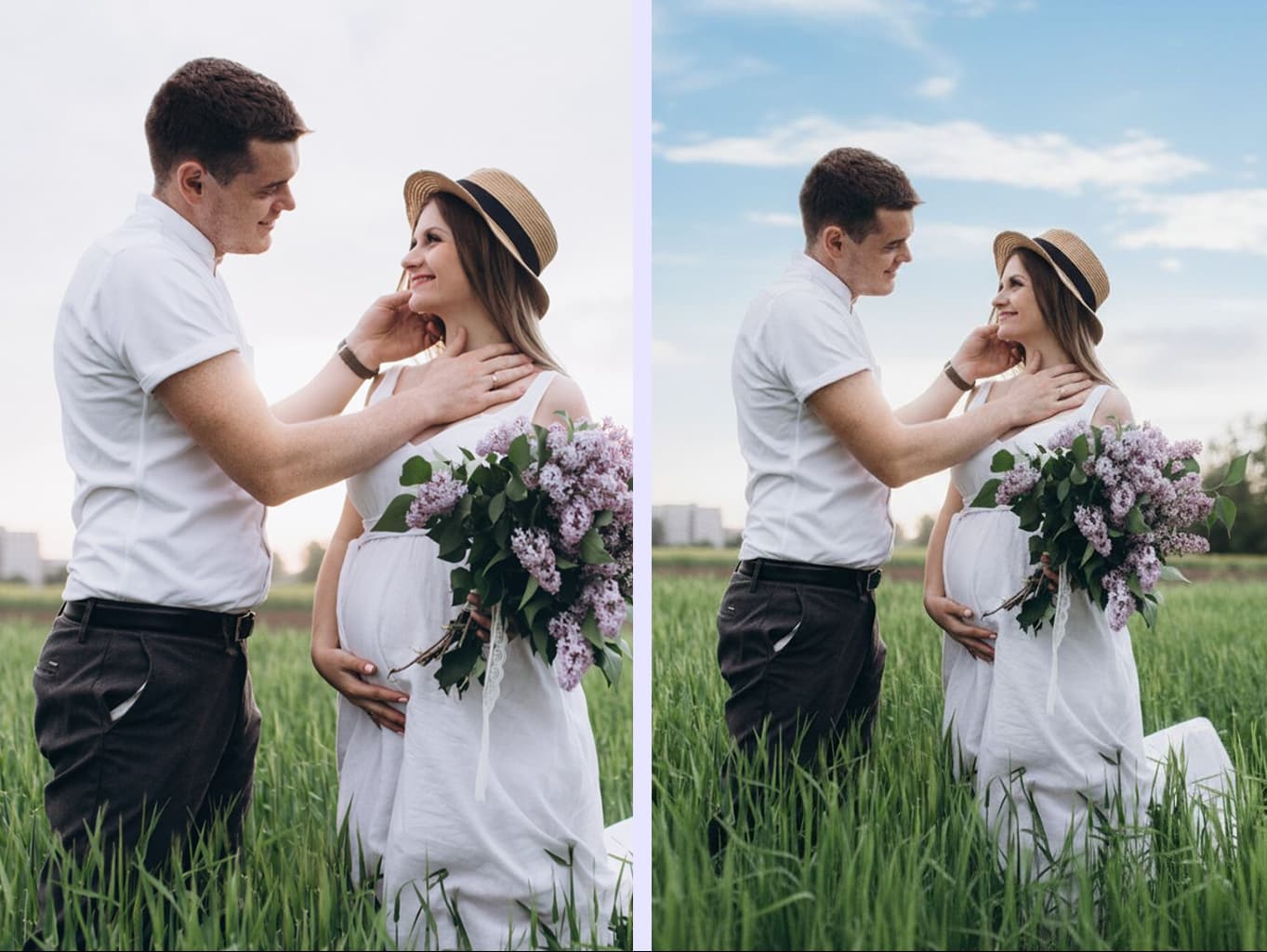 AI dynamic background replacement