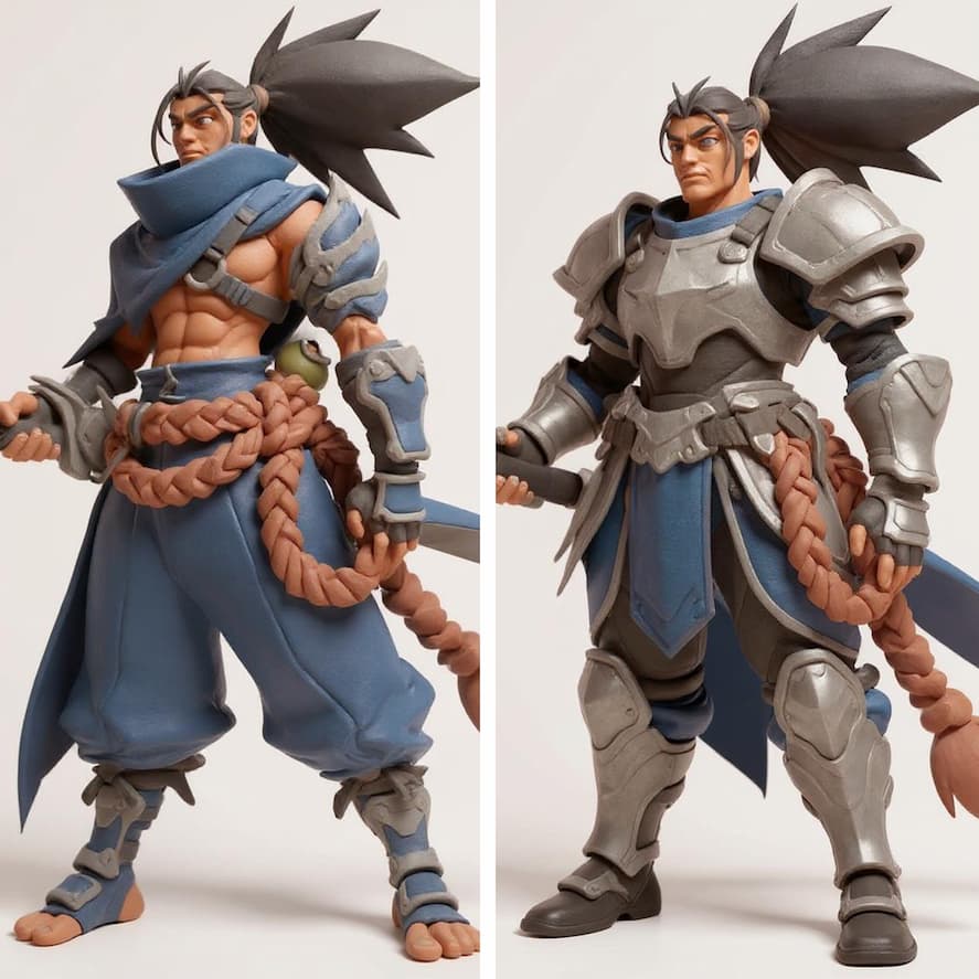 Diseño de Personaje Conceptual con IA