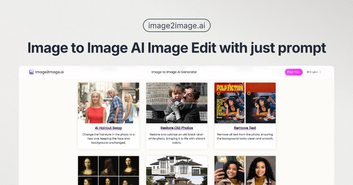 Image to image AI